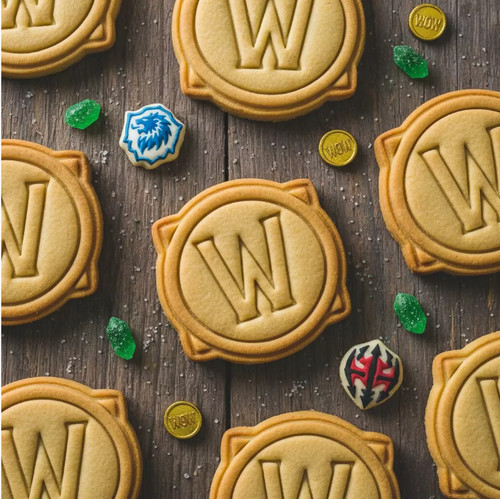 Emporte pièces warcraft - pièces, (x4)