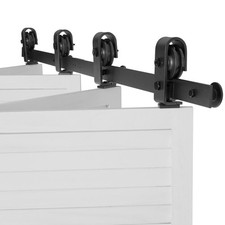 Kit Quincaillerie de Porte Grange Coulissante Pliante 1320,8mm Rail Simple