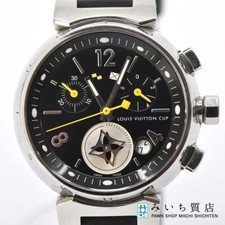Louis Vuitton Tambour Lovely Cup MM Q132G Cadran Noir Suisse Made Homme Montre