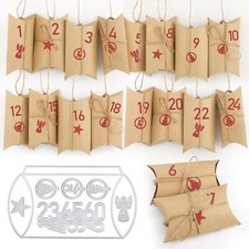 Kit de Noël Matrices de Découpe Scrapbooking Dies Cutting Boîte avec 5pcs Éti...