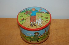 Boite à Bonbons Brochet - Tintin - confiseur éditions du Lombard 1965