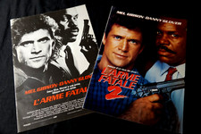 L'ARME FATALE lethal weapon 1 / 2 mel gibson dossiers presse cinema