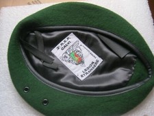 BERET LEGION ETRANGERE DES PARACHUTISTES 2° REP TAILLE 57 FAB. LEGION CALVI