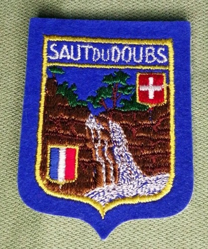 Saut doubs écusson - du, 39