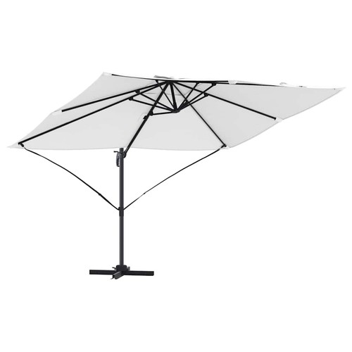 Parasol cantilever rotatif