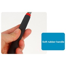  1pc chausse-pied en acier inoxydable à long manche télescopique professionnel