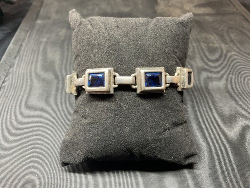 Ancien bracelet tanks argent - ancien,