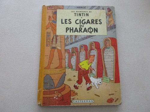 Tintin les cigares pharaon - tintin, du