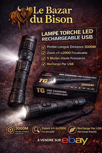 Lampe torche led ultra - led,