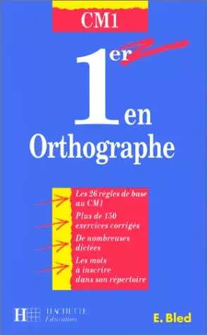 1er orthographe cm1 bled - 1er, orthographe,