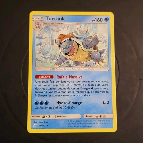 Carte pokémon rare tortank - rare,