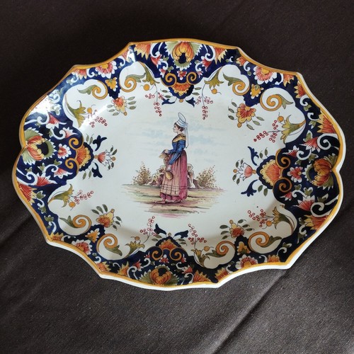 Tres beau plat ancien - plat, tout