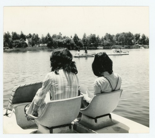 Photo deux personnes dos - personnes, de