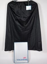 Vintage Valisere Paris Jupe Femme Anti Statique Néglige Noir Taille 42 Avec OVP