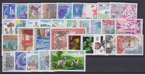 Timbres monaco neufs annee - neufs,