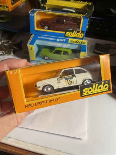 Solido ford escort rallye 61 - rallye, n