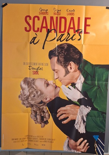 Affiche cinéma scandale a - ,