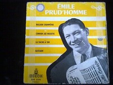 Emile Prud'homme: Ballade champêtre-Corrida au Musette/ 45t Odéon SOE 3336