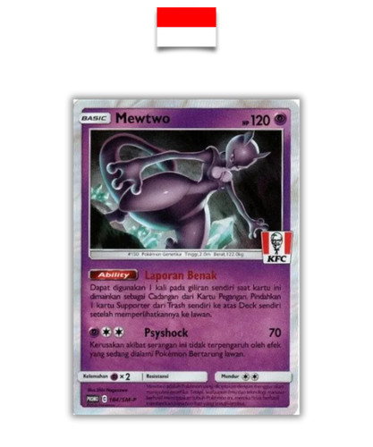 Pokémon card mewtwo kfc - –,