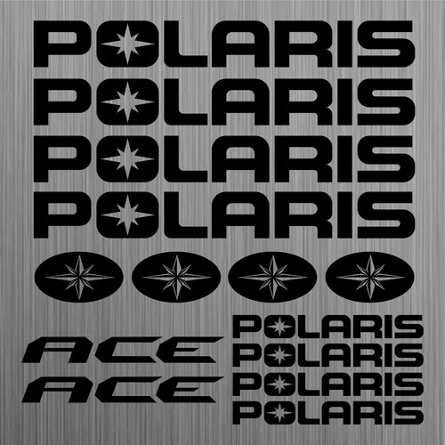 Pour polaris ace autocollant - polaris,