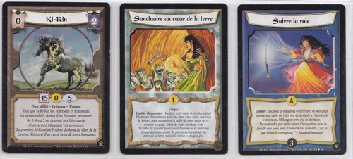 L5r lot cartes - de, rares