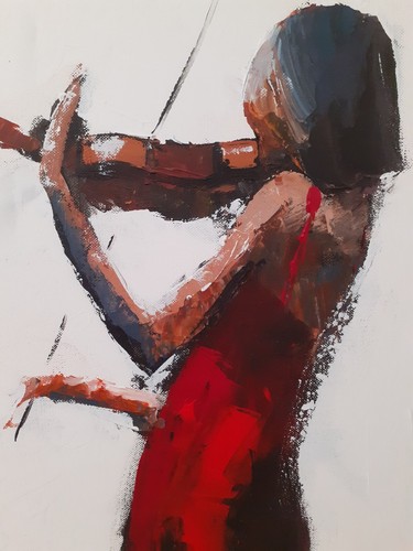 Tableau hst violoniste - hst,
