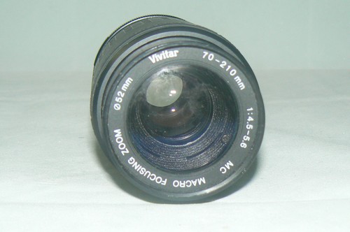 Objectif vivitar 210 mm - objectif,
