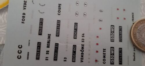 Decals decalcomanie ford - decalcomanie,