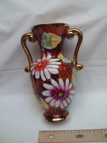 Vase deux anses faïence - vase,