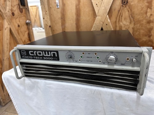 Crown macro tech 5000vz - crown,