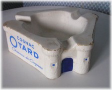 Ancien CENDRIER Publicitaire Cognac Otard Sarreguemines