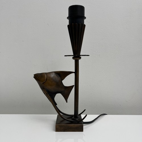 Pied lampe bronze - lampe, en