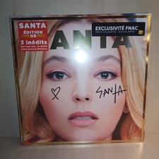 SANTA - RECOMMENCE-MOI VINYLE COULEUR "OR" DEDICACE - NEUF SCELLE