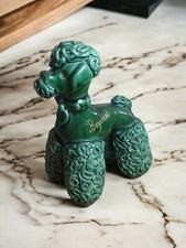 Caniche Royal Vert et Or