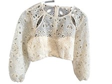 Très Beau Haut Blouse Court