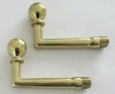 Lot de 4 gonds métal doré