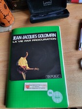 45t JEAN-JACQUES GOLDMAN LA VIE PAR PROCURATION avec étiquette juke-box