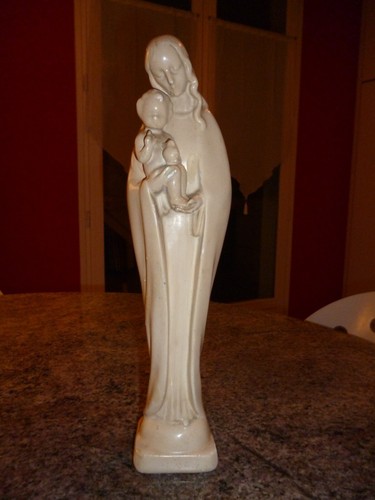 Belle statue peinte platre - statue,