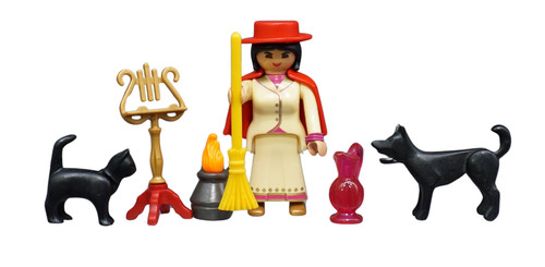 Playmobil figurine sorcière - figurine,
