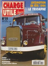 CHARGE UTILE N°19 SAVIEM SC 10/ LAFFLY / CALBERSON / DEWALD / CITERNE D'INCENDIE