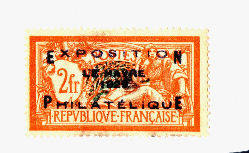 France timbre ancien - !, de