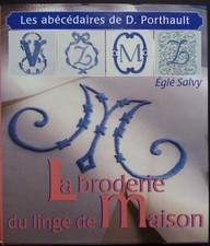 § les abécédaires de D. Porthault - la broderie du linge de maison - Eglé Salvy