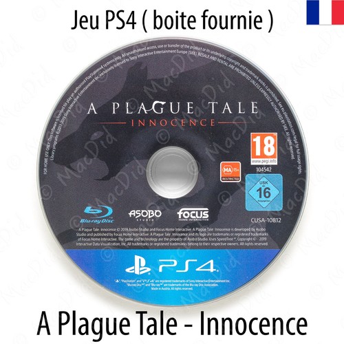 Plague tale innocence - a,
