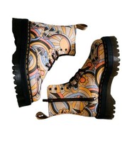 Martens platform boots - platform,