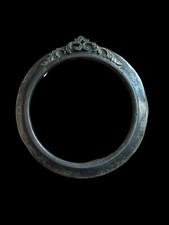 Cadre Photo / Miniature En Argent Massif & Ancien & 900‰ 