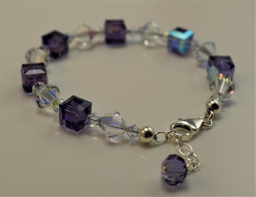 Tanzanite colored bracelet - tanzanite,