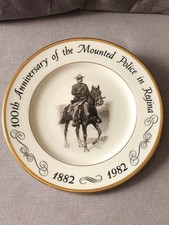 Assiette porcelaine japonaise Noritake 100ème anniversaire de la police