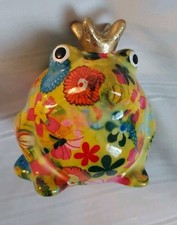 Petite Tirelire Grenouille (Pom Pidou ? ) Avec Couronne