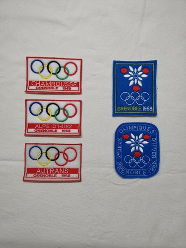 Patch ecusson grenoble 1968 - patch,