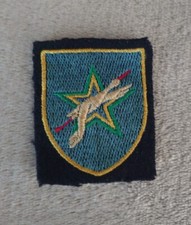 Ecusson /insigne tissu 2 e division d'infanterie Marocaine (d)